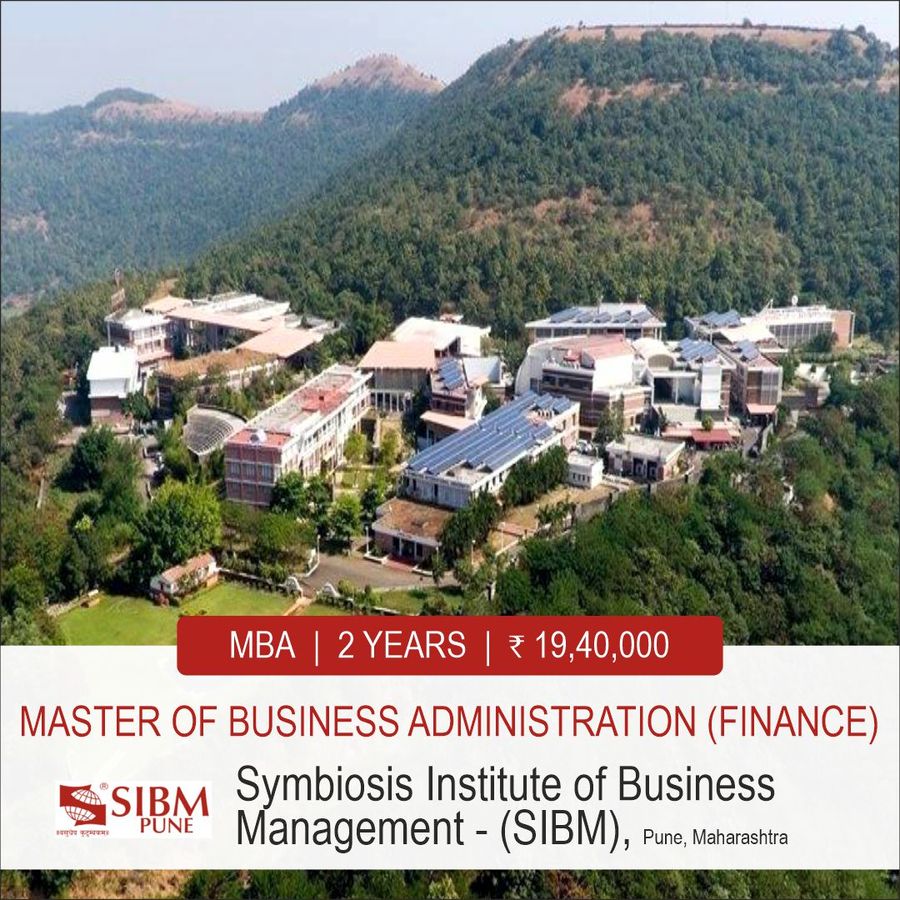 Master of Business Administration [MBA] (Finance) at SIBM Pune, Pune